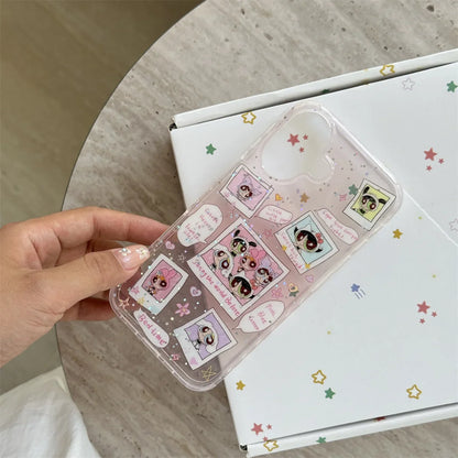 New Cute Cartoon Fashion Girls Phone Case For iPhone