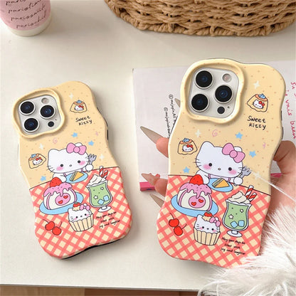Cute Hello Kitty Pattern Soft Phone Case