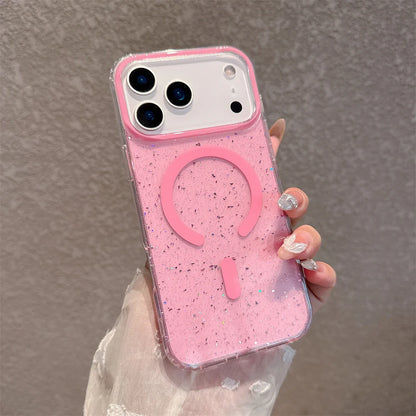 Jelly Glitter For Magsafe Wireless Charging Case For iPhone
