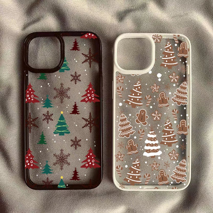 Christmas Tree Snowman Phone Case