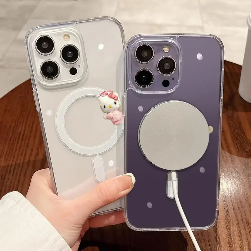 Hellokitty Phone Shell Sanrio Kt Fashion Accessory Gift For Girl