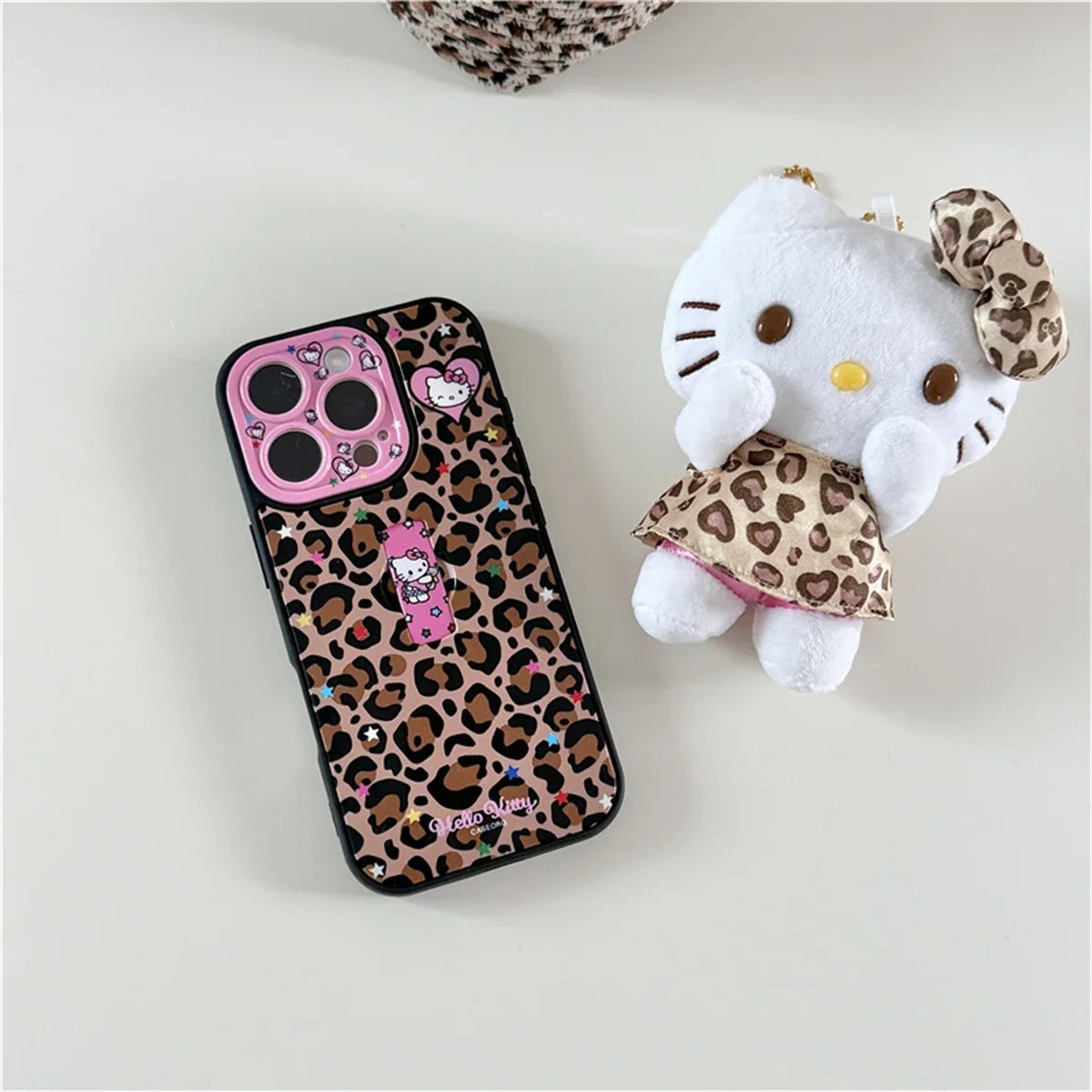 Fashion Brown Leopard Print Phone Case For iPhone