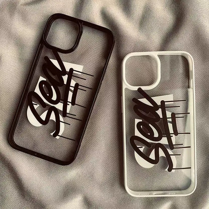 Trendy Brand Creative Transparent Phone Case