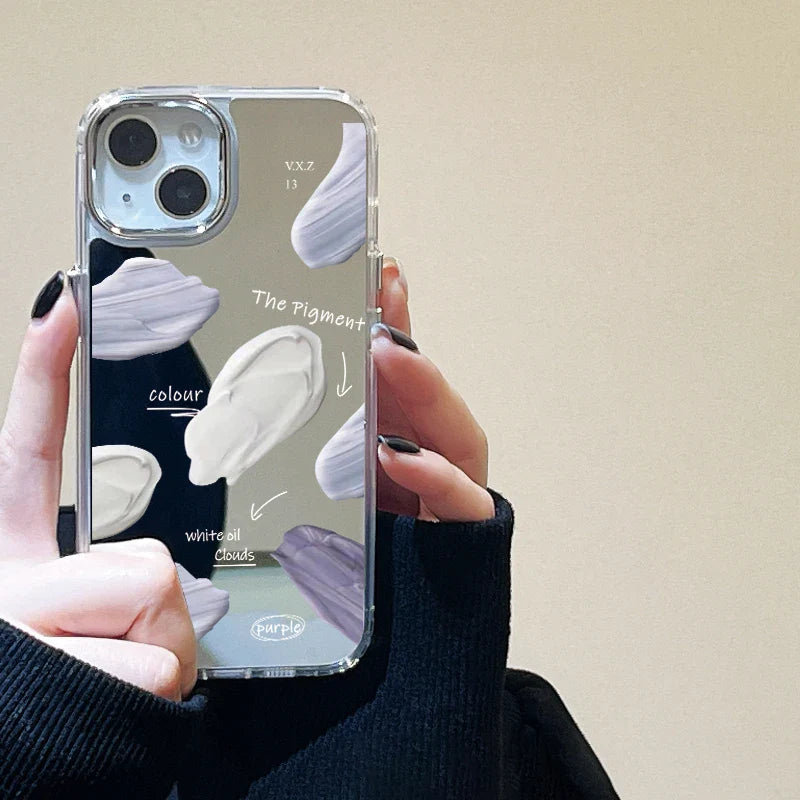 Clouds Stars Mirror Phone Case