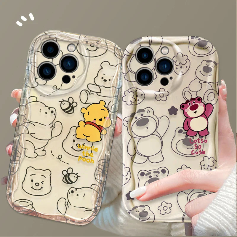 Disney WinniethePooh Strawberry Shortcake Bear Case For iPhone