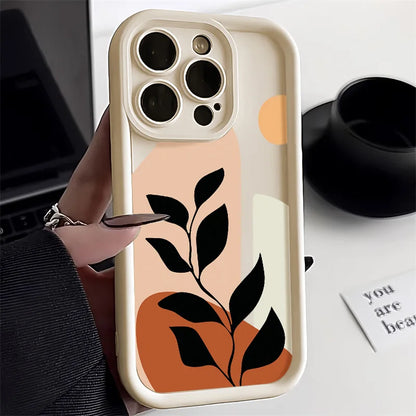 Abstract Plants Phone Case