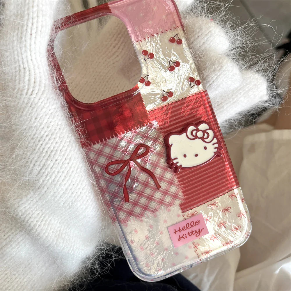 Creative Pattern Cartoon Hello Kitty Phone Case