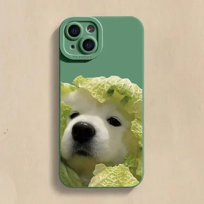 Cute Bread Dog Soft Phone Case