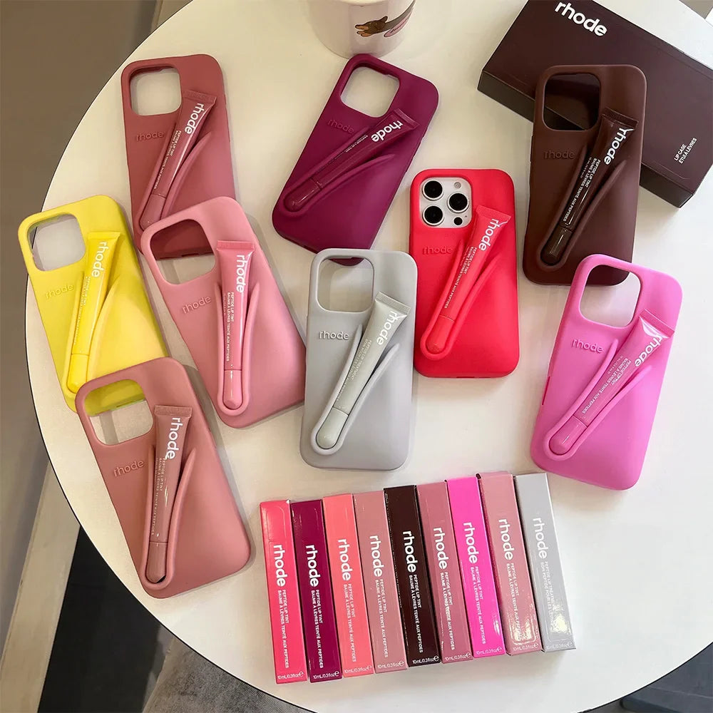 Full Set Rhode Phone Case -  Lip Case, Peptide Lip Tint & Gift Box