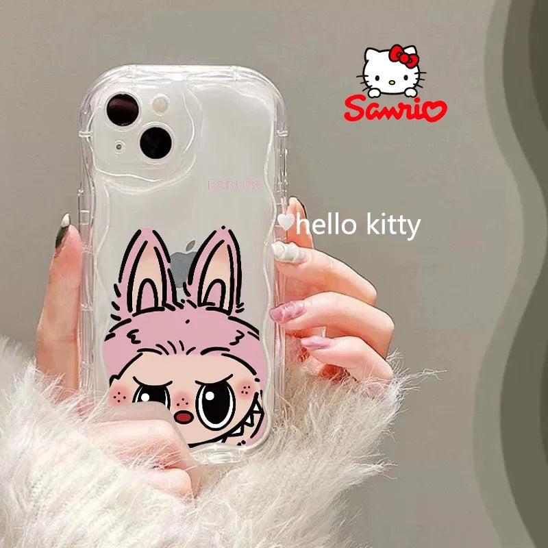 Kitty Cat Phone Case Fall Prevention Girl Mobile Phone Shell My Melody Cute Accessory iPhone Case