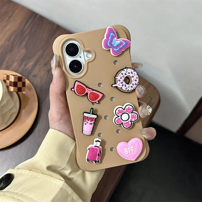 Crocs Funny Cartoon Girl Lovely Phone Case