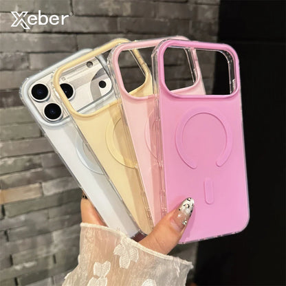 Luxury Frosted Magnetic Case For Magsafe Magnetic Phone Case For iPhone