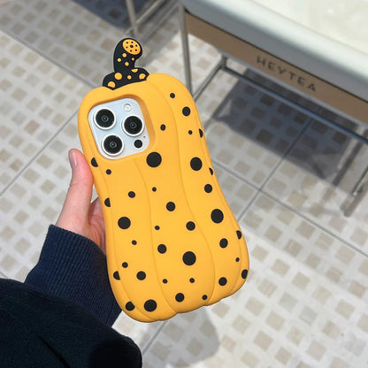 Vegetable Polka Dots Pumpkin Phone Case
