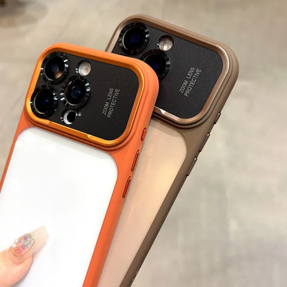 Luxury Magnetic Metal TPU Case For iPhone