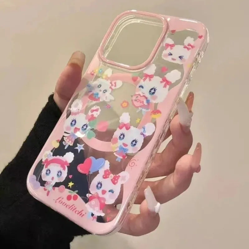 Kawaii Tamagotchi Lovelitchi Phone Case For iPhone