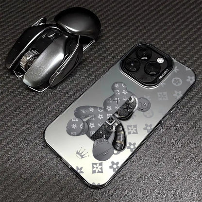 Fashion Cute R-Robert Bear Phone Case For iPhone