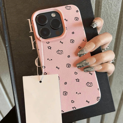 Soft Leather Silicone Phone Case