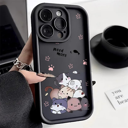 Cute Cartoon Cat Phone Case