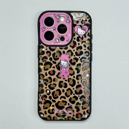 Fashion Brown Leopard Print Phone Case For iPhone
