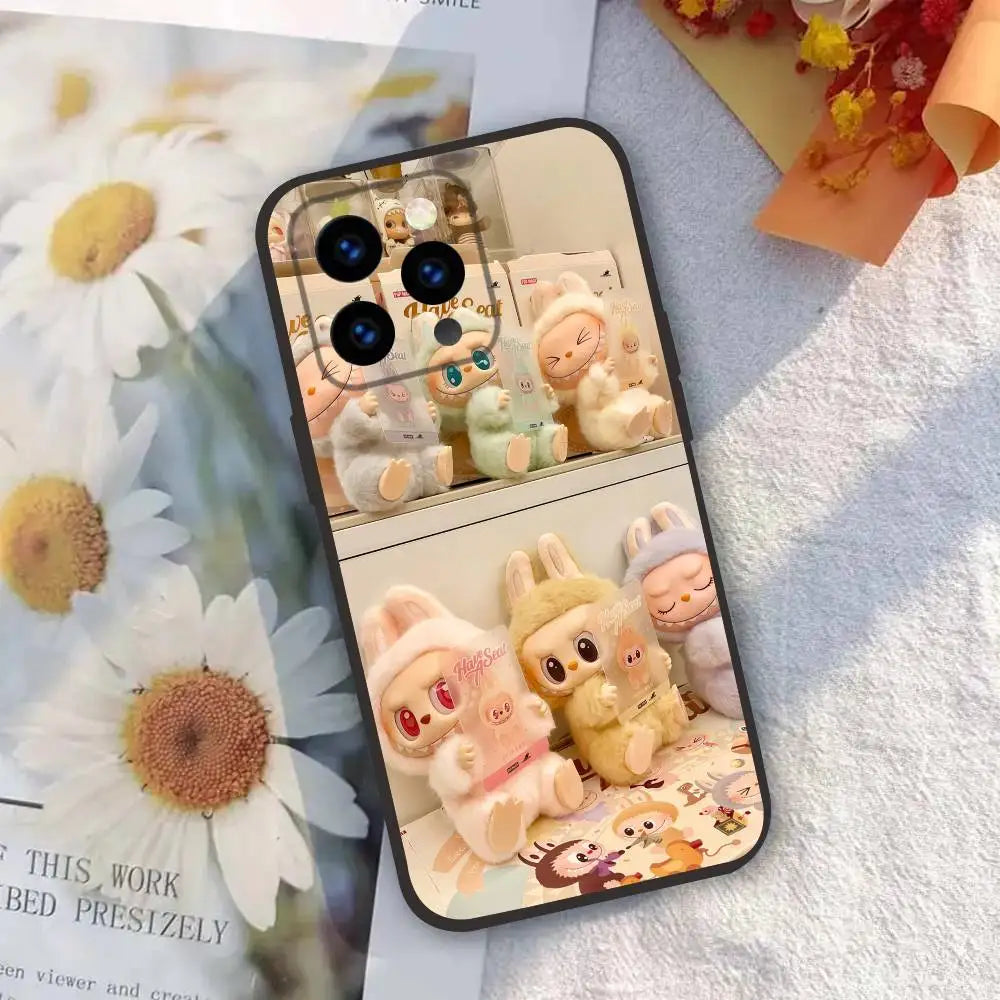 Phone Case Silicone Soft Black Shockproof TPU For iPhone