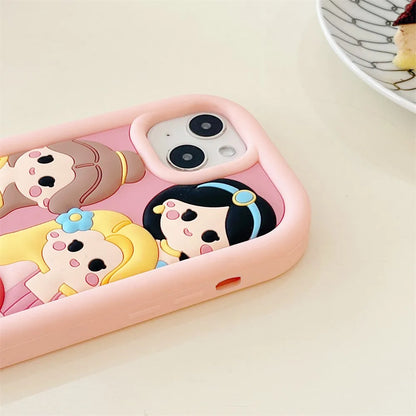 3D Stereoscopic Disney Jasmine The Princesses Phone Case