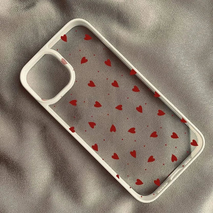 Fashion Pink Little Love Heart Phone Case
