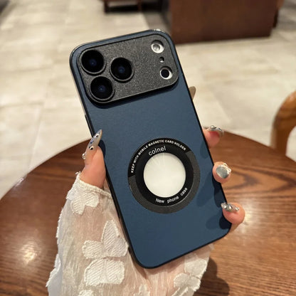 Magsafe Bracket Holder Leather Case For iPhone