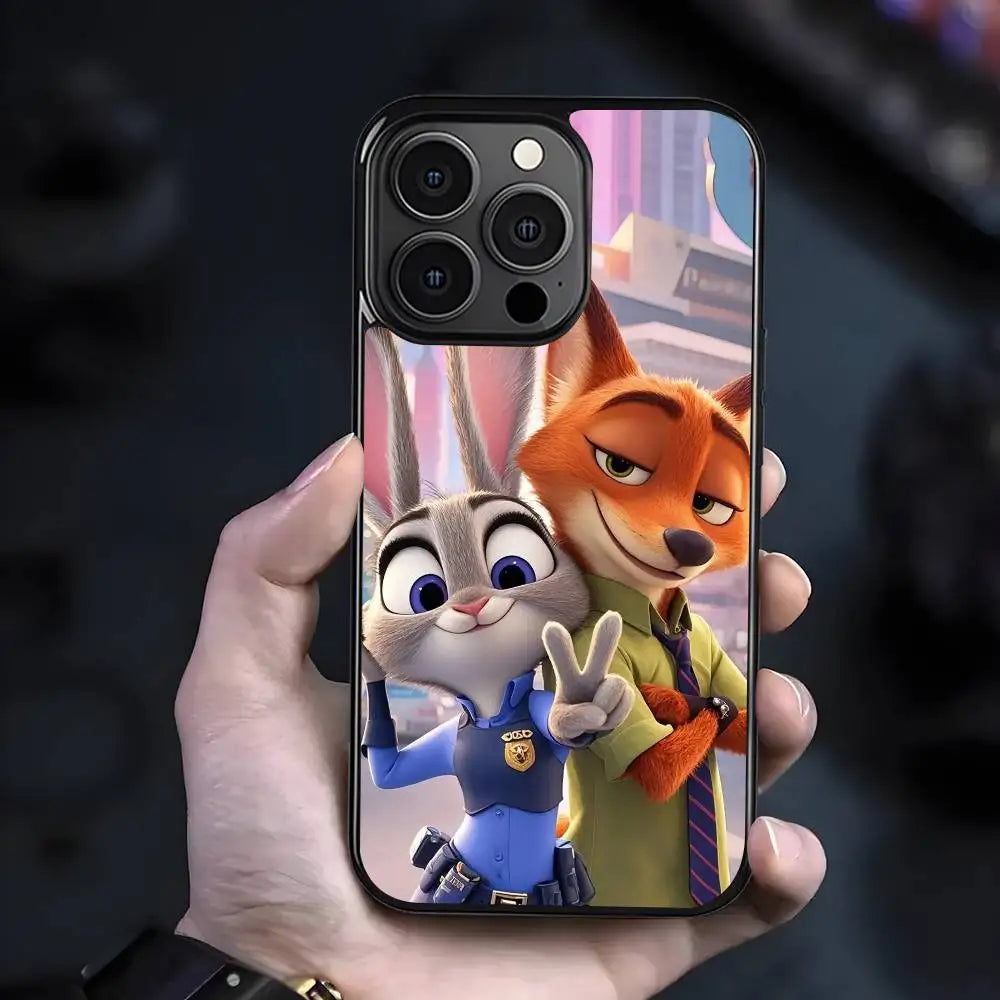 Cartoon Zootropolis Phone Case Suitable For iPhone
