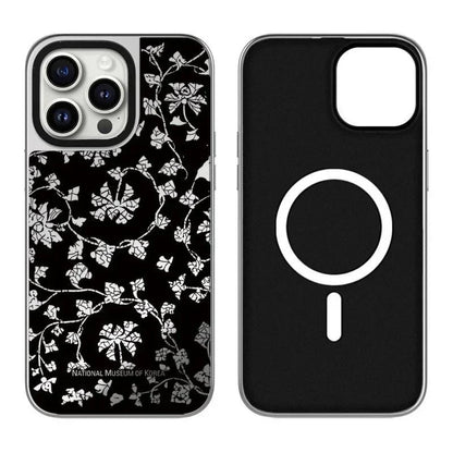 Museum Flower Mirror Surface MagSafe Phone Case