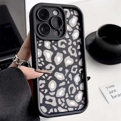 Leopard Print Silicone Phone Case