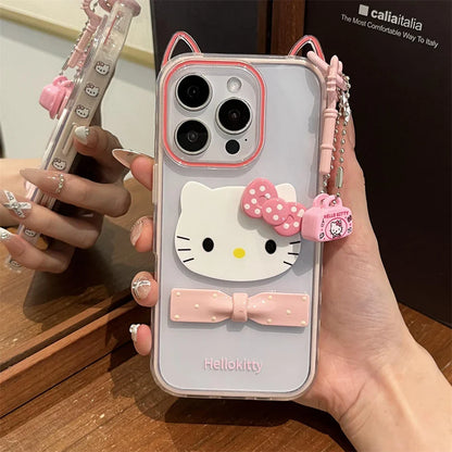 Candy 3D Cat Ears Hello Kitty Slim Phone Case