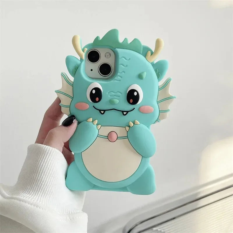 Cute Cartoon Dragon Baby Phone Case