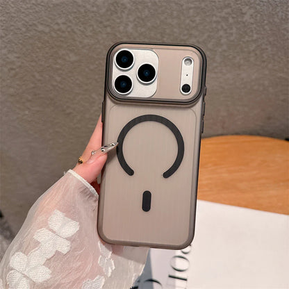 Matte Corrugated For Magsafe Magnetic Wireless Charging Case For iPhone