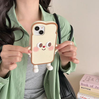 Chocolate Toast Cookies Soft Silicone Phone Case