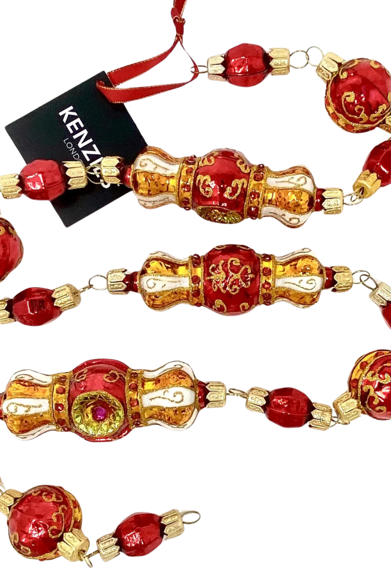 Sistine Royalty Glass Tree Garland