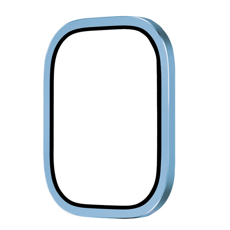 Aluminum Alloy Frame Tempered Film For Apple Watch