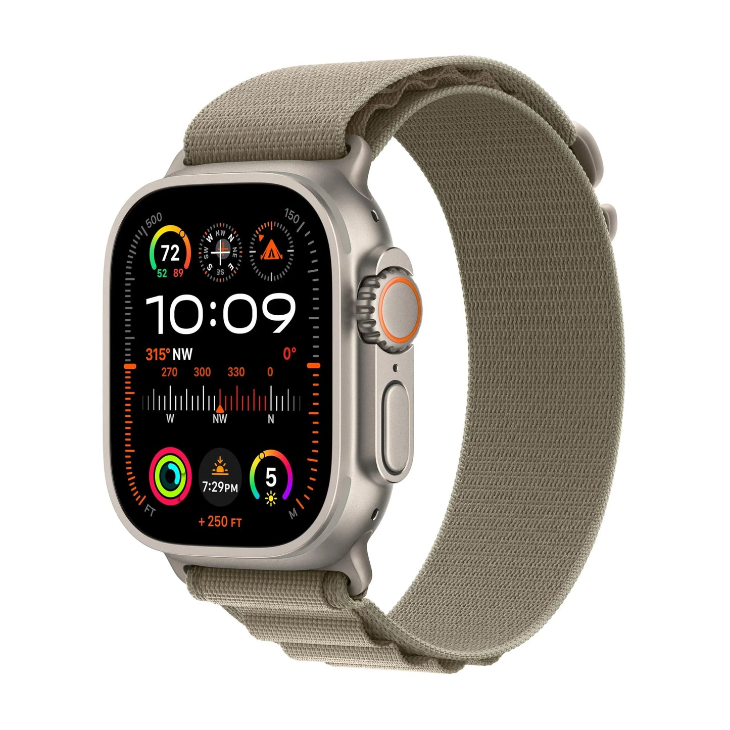 Stretch Alpine Loop Band for Apple Watch – Nylon D-Hook Strap