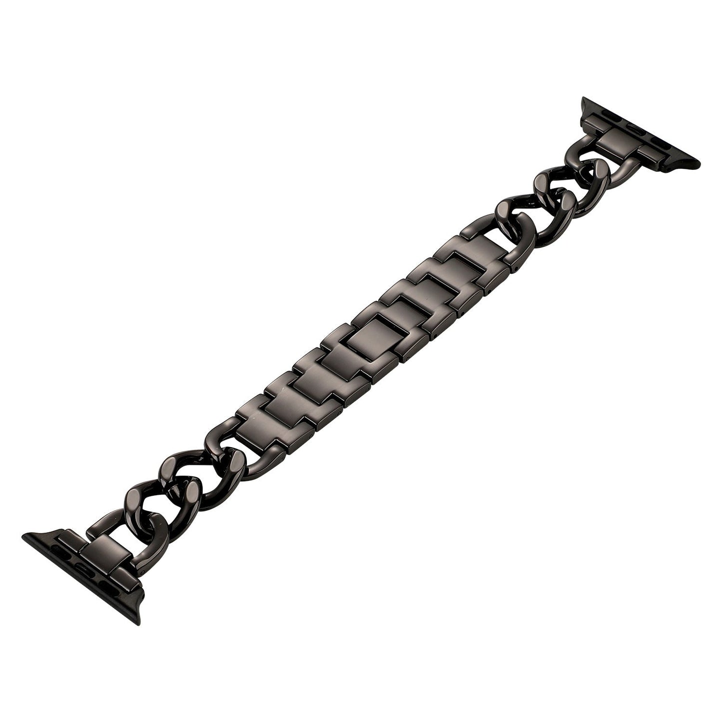 Chic Tweed Metal Premium Watch Strap for Apple Watch Series 9 8 7 6 5 4 3 2 1 SE Ultra 38mm 40mm 41mm  42mm 44mm 45mm 49mm