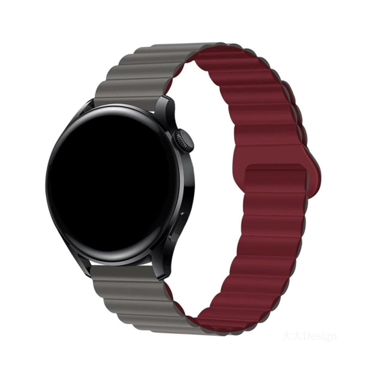 Silicone Magnetic Strap, Universal ForGalaxy Watch 20mm Strap