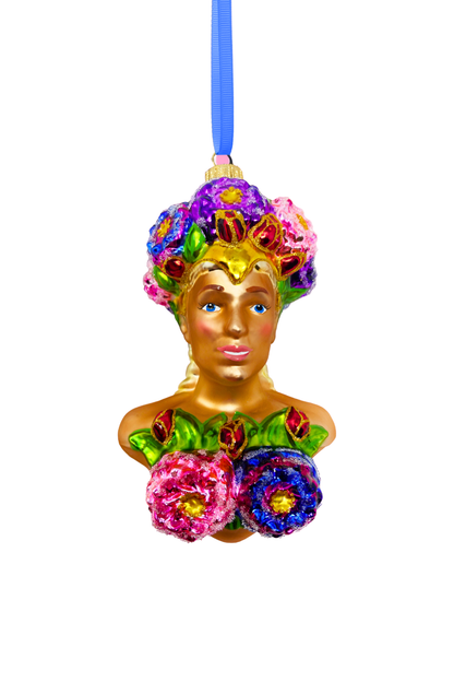 Spring Beauty (Eden) Polish Glass Ornament