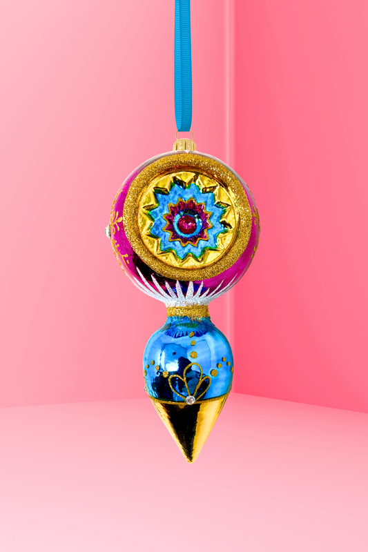 Starlet Demure Polish Glass Ornament