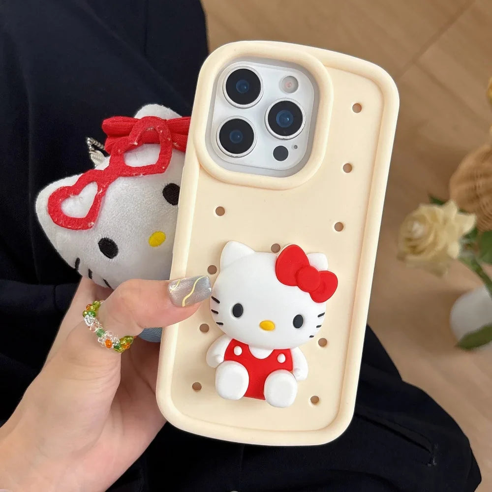 Cave Shell Three-Dimensional Kitty Applicable To Phone Cover For iPhone