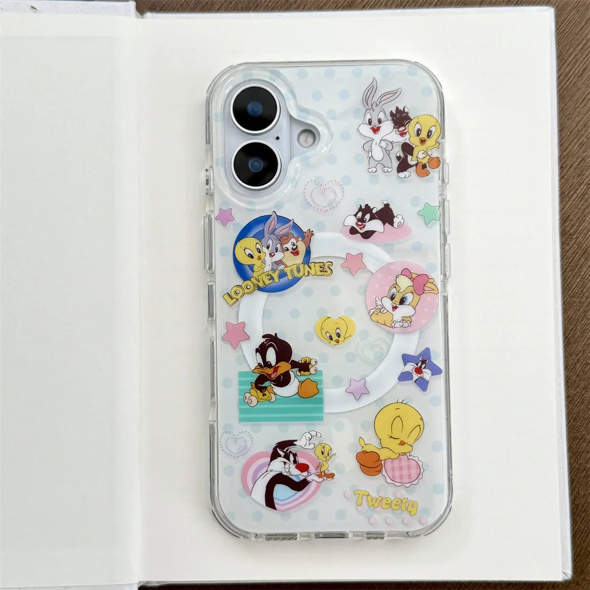 Funny Cute Duck Little Bird Magnetic Phone Case For iPhone
