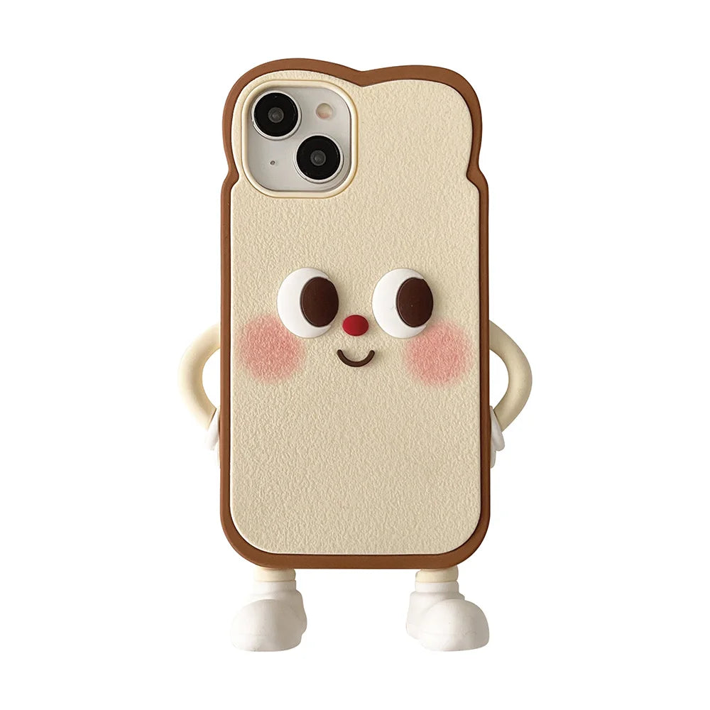 Chocolate Toast Cookies Soft Silicone Phone Case