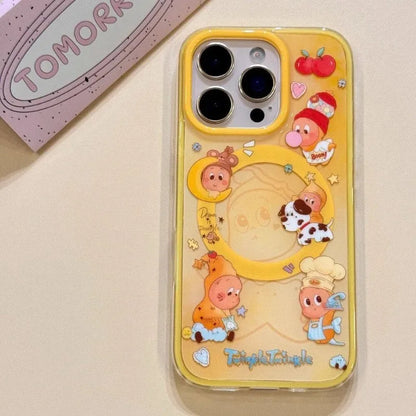 NEW 3d Twinkle Star Magnetic Phone Case For iPhone