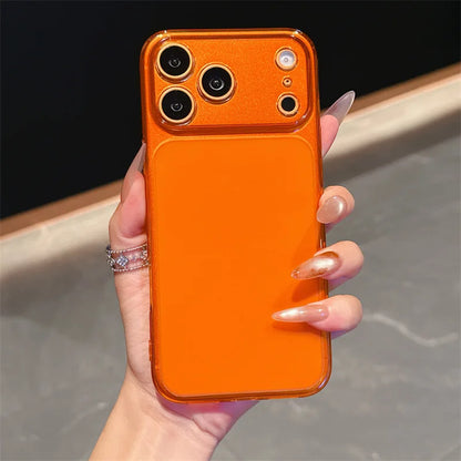 Luxury Solid Colors Frosted Matte Phone Case For iPhone