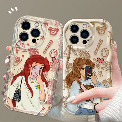 Fashion Disneys Princess Mermaid Case For iPhone