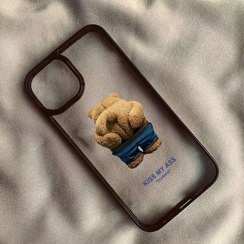 Cartoon Teddy Bear Phone Case