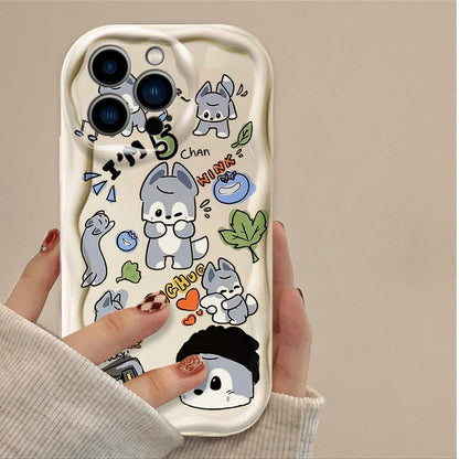 Cartoon Kids Soft Silicone Phone Case For iPhone