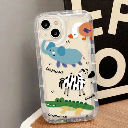 Cute Cartoon Animals Phone Case